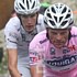 Andy Schleck im weissen Trikot des besten Jungfahrers bei der 15. Etappe desGiro d'Italia 2007